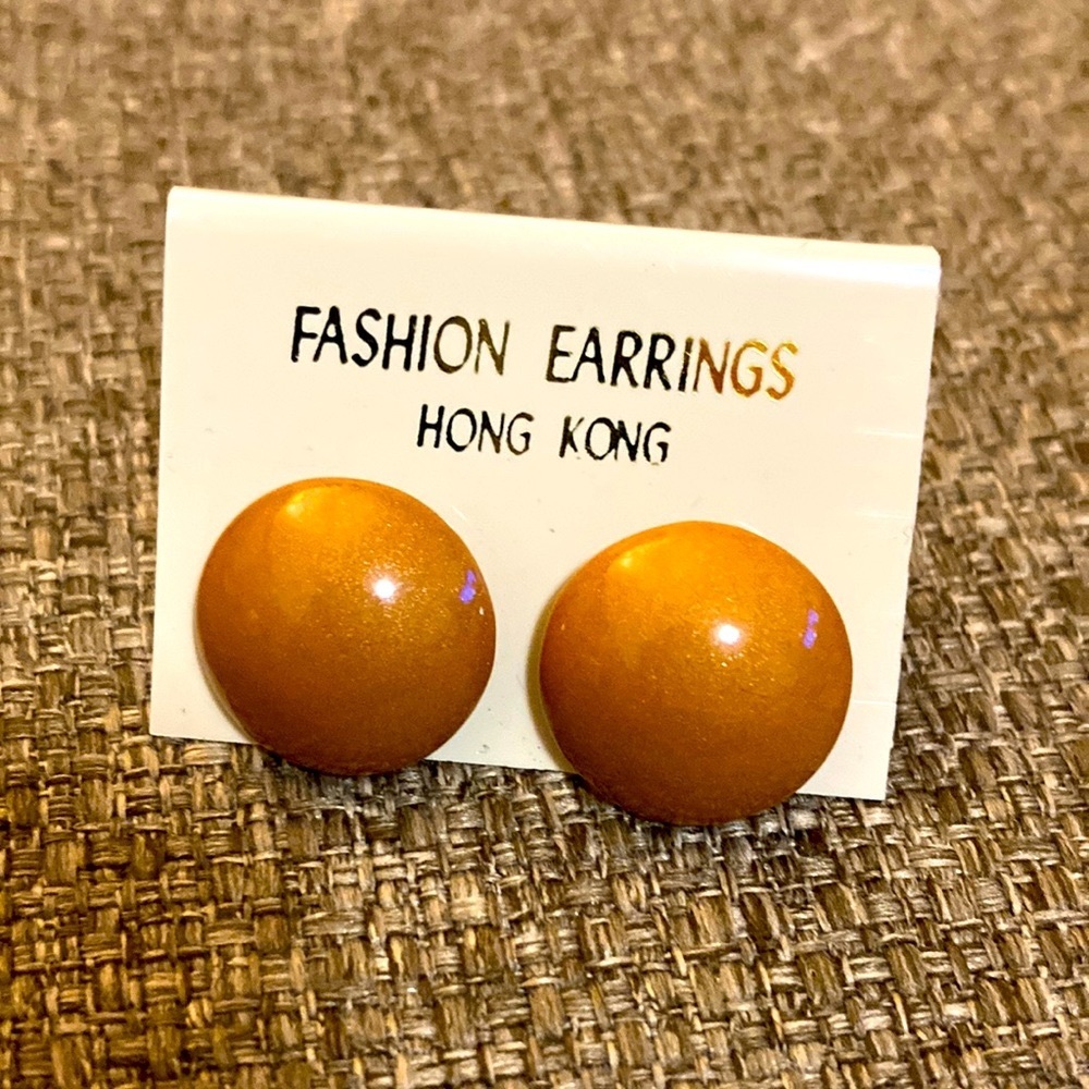 Light brown earrings ❤️